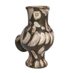 Pablo Picasso 'Chouette' (A. R. 605) Owl Madoura Vase 1969