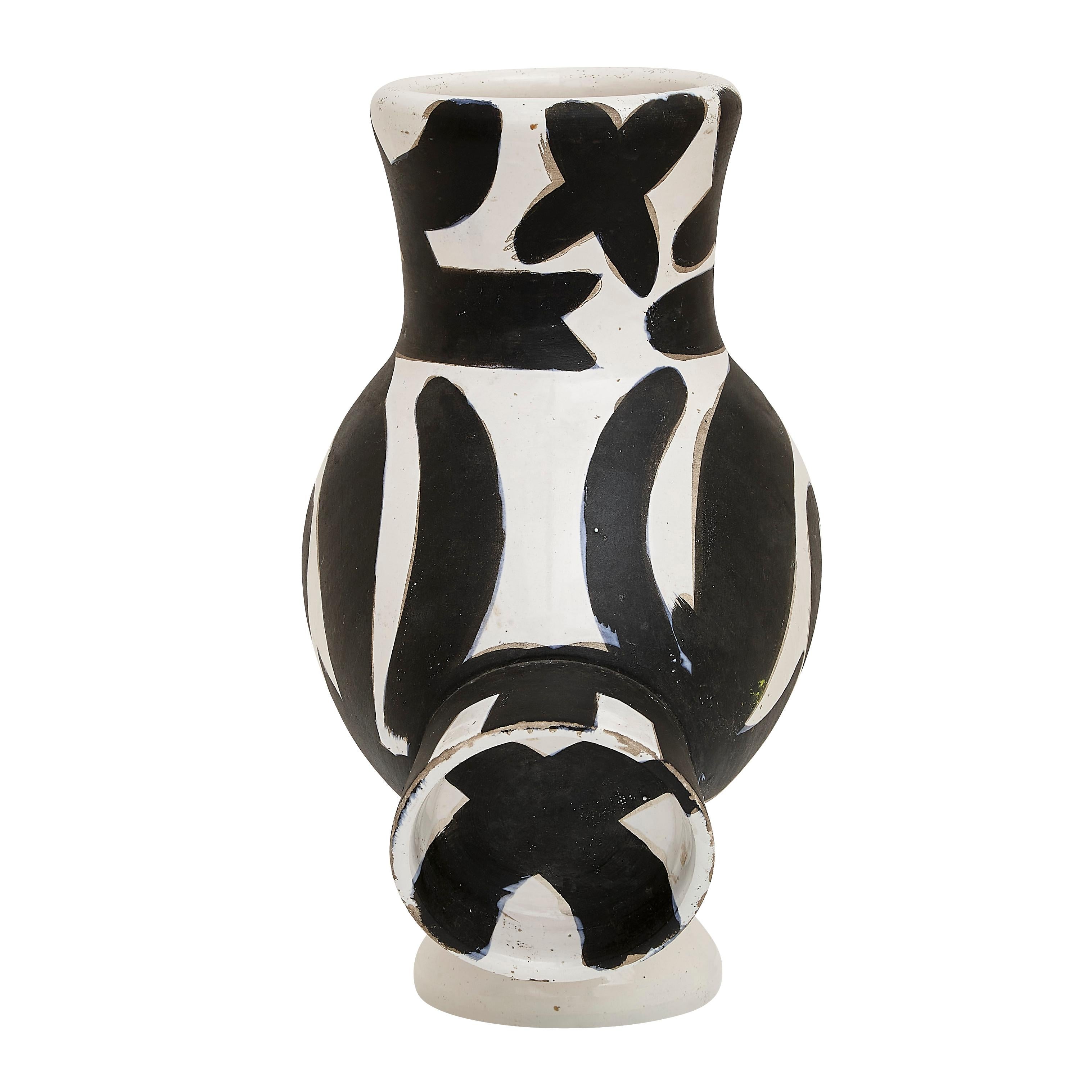 Pablo Picasso 'Chouette femme' (A. R. 119) Vaso Gufo Madoura 1951 in vendita 3