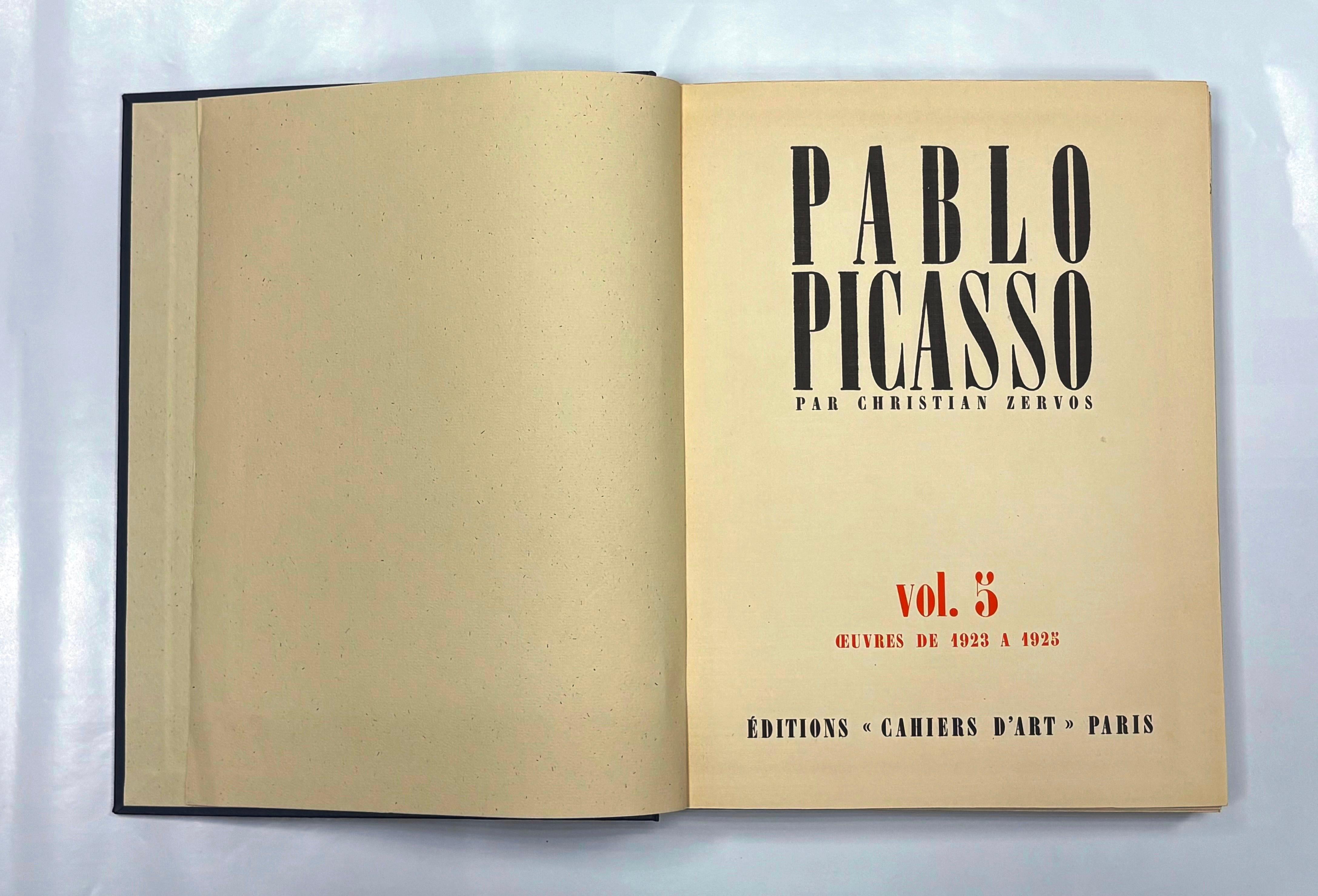 Pablo Picasso Christian Zervos 33 Volume Books For Sale 5