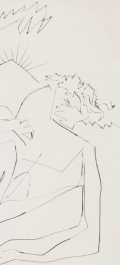 Pablo Picasso, Mort d'un faune, extrait de Deux contes, 1947