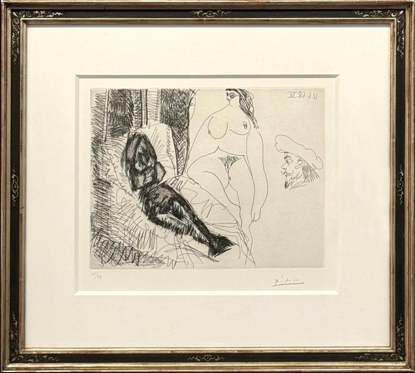 Gravure originale. Signée et numérotée à la main par Pablo Picasso
Taille du cadre : 34.5" L x 30" H
Taille de l'image : 22.5" W x 18" H
45/50
PP077