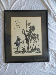 PABLO PICASSO Don quixote lithograph