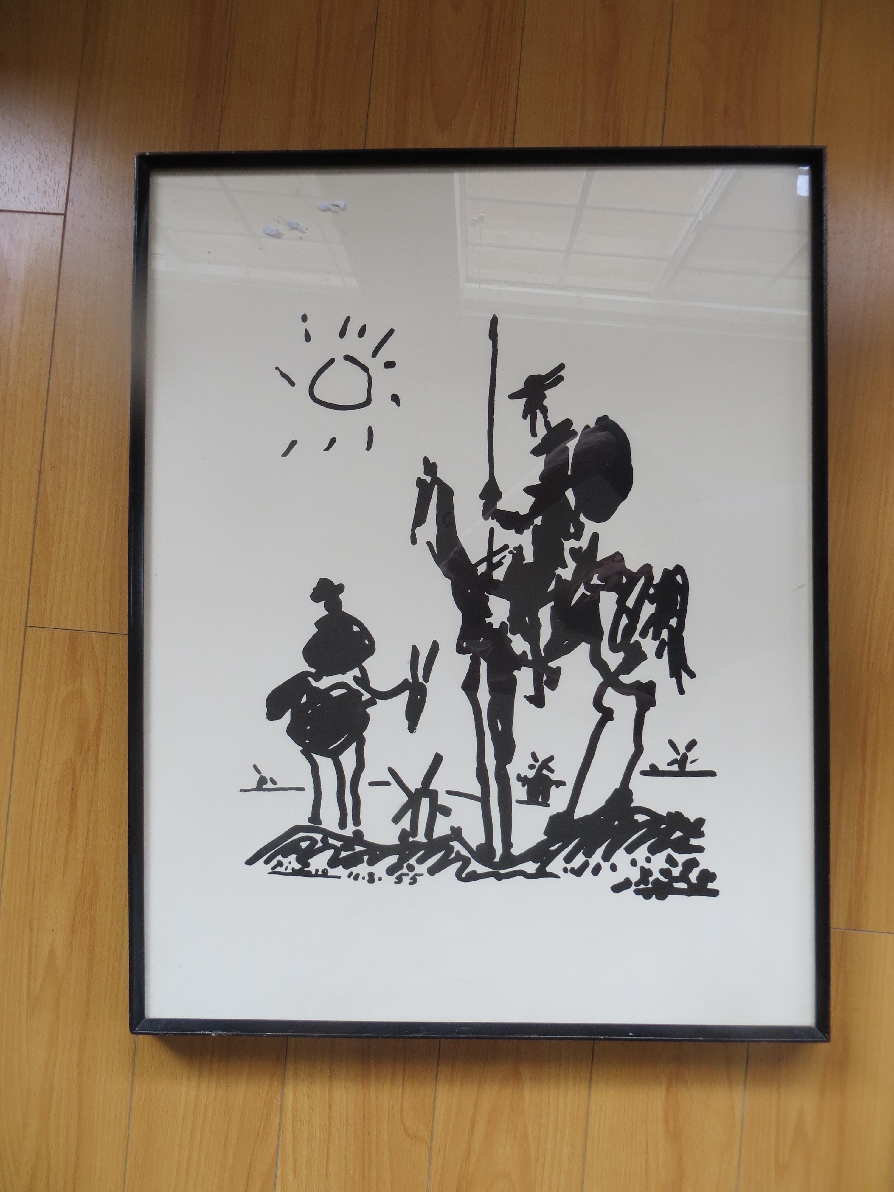 PABLO PICASSO Don Quixote Lithograph - Print by Pablo Picasso