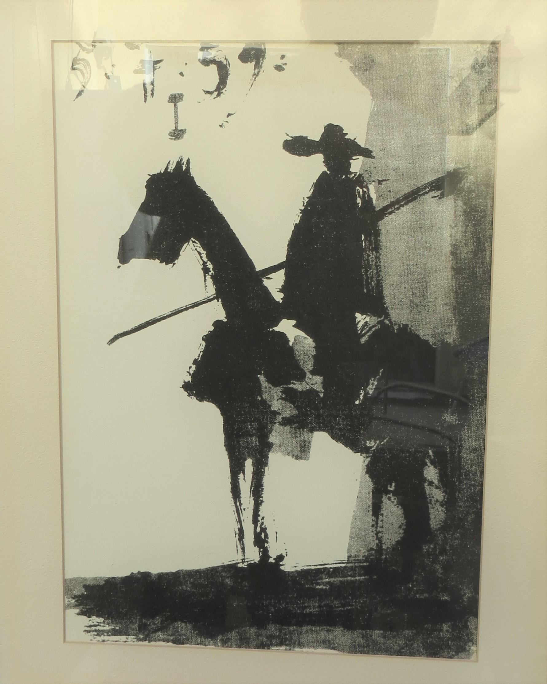PABLO PICASSO Don quixote Print 1