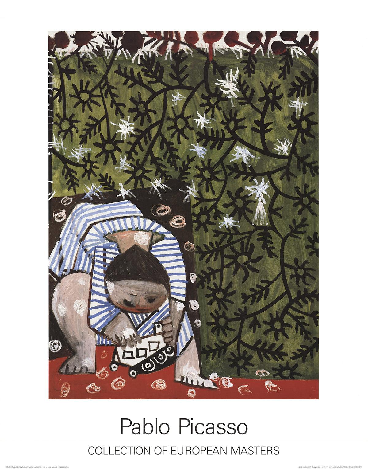 Pablo Picasso 'Enfant jouant' 1995- Vintage