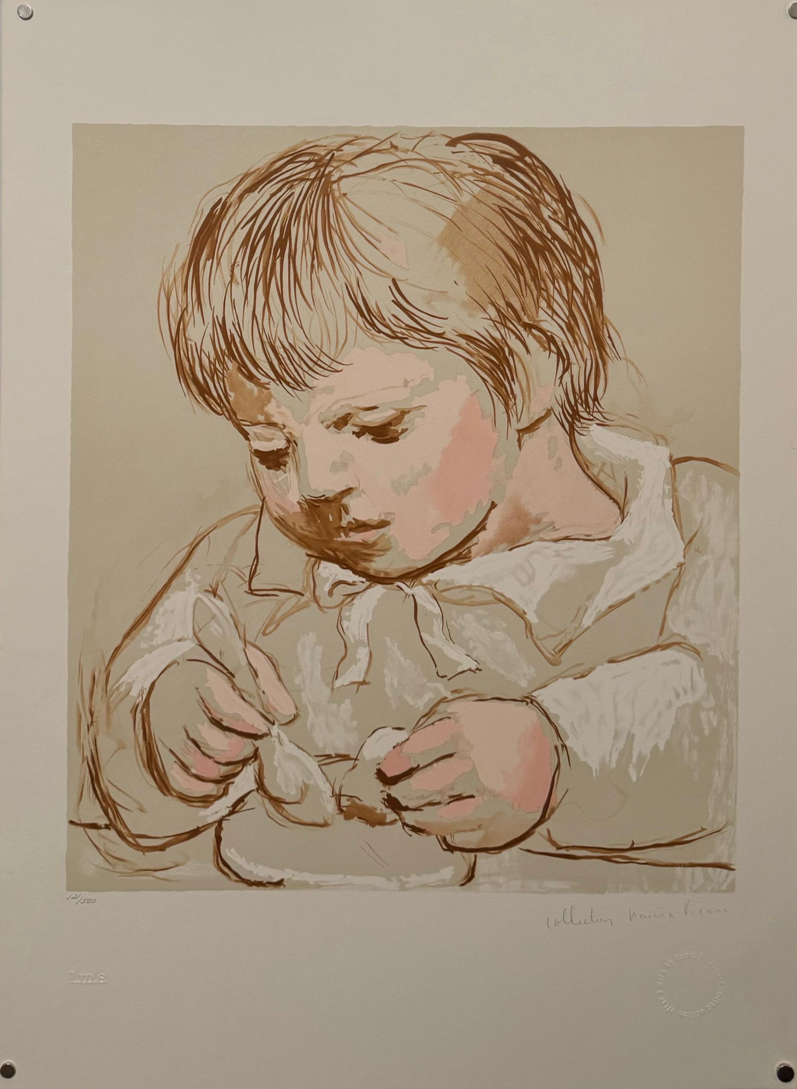 Pablo Picasso Estate Hand Signed Lithograph 