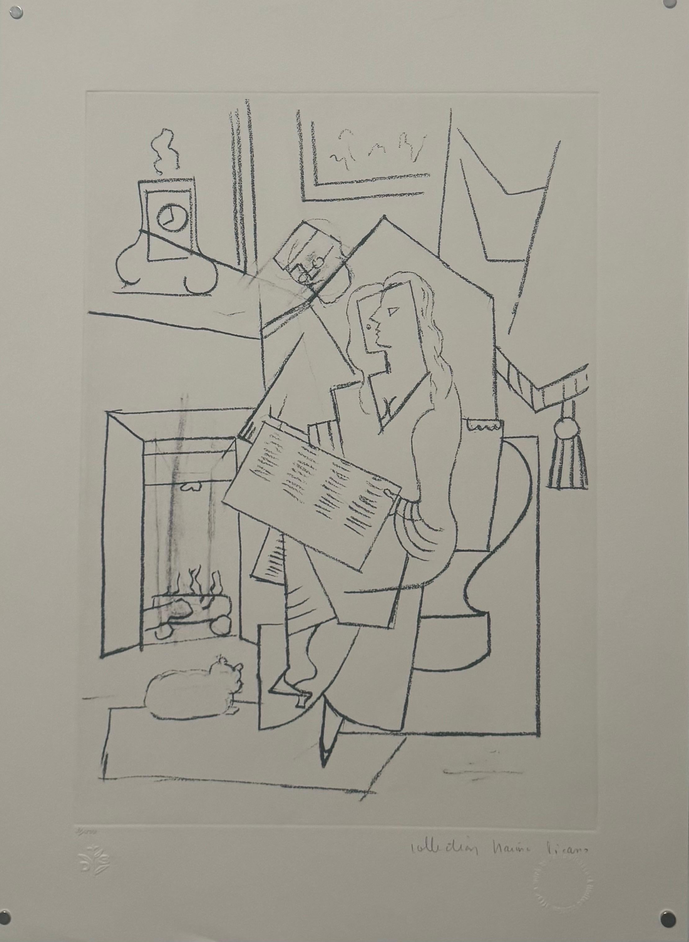 Pablo Picasso Estate Hand Signed Lithograph 