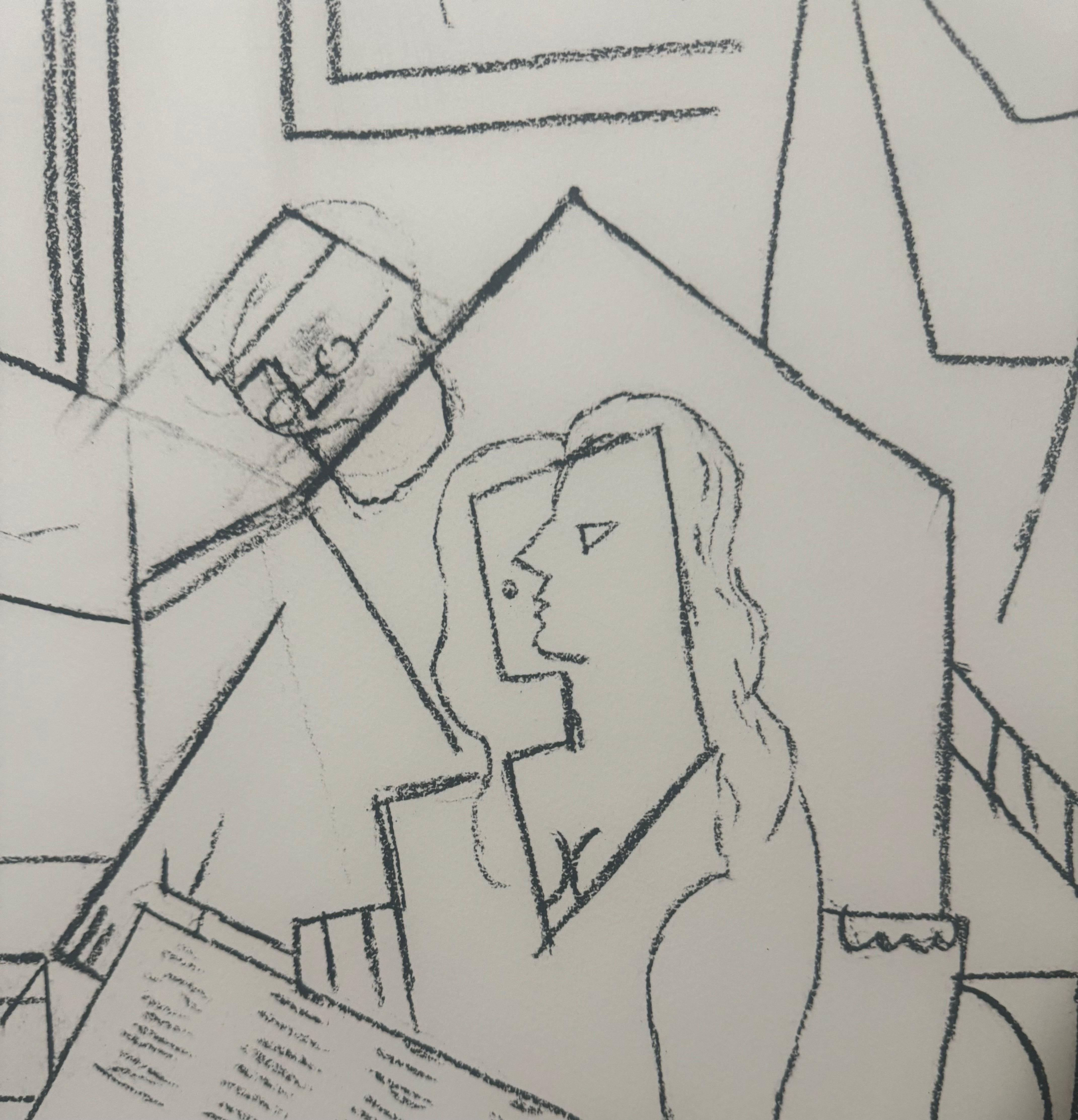 Pablo Picasso Estate Hand Signed Lithograph 