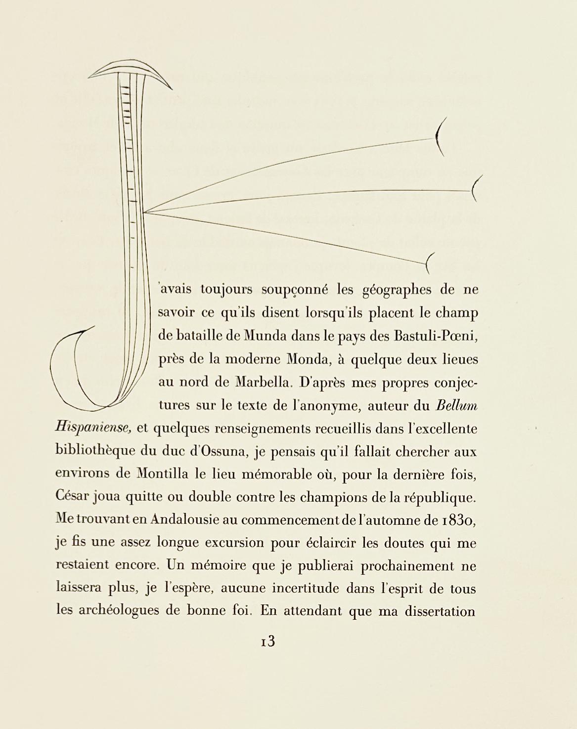 Abstract Print Pablo Picasso - Monogram J (plaque II), de Carmen