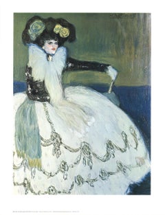 Pablo Picasso 'Femme en Bleu' Impressionism Offset Lithograph