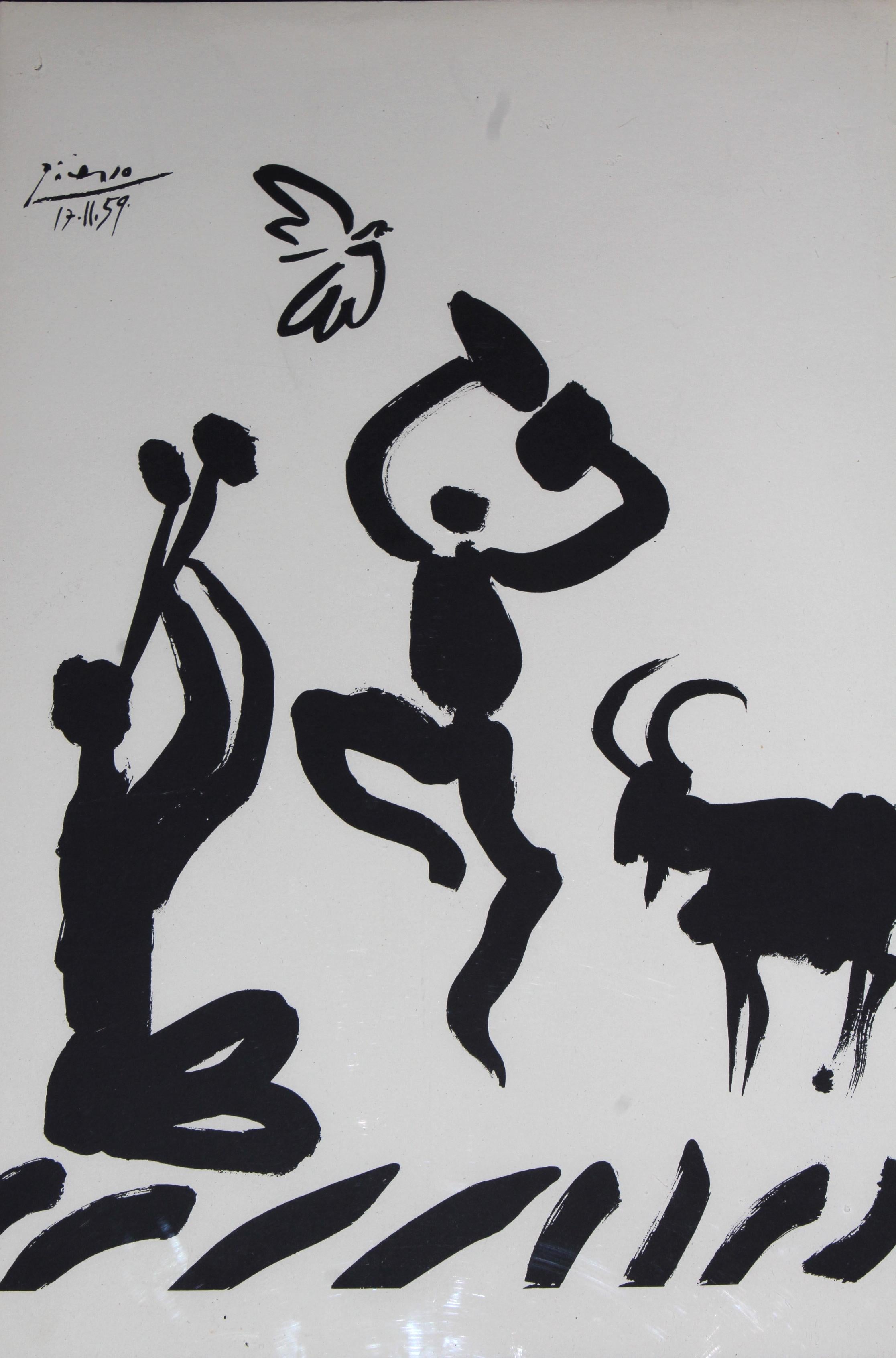 Pablo Picasso Framed Lithograph 