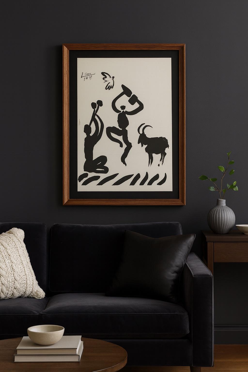 Pablo Picasso Framed Lithograph 