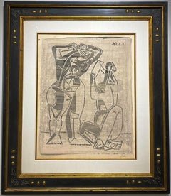 PABLO PICASSO (1881-1973) "Femmes au Miroir"