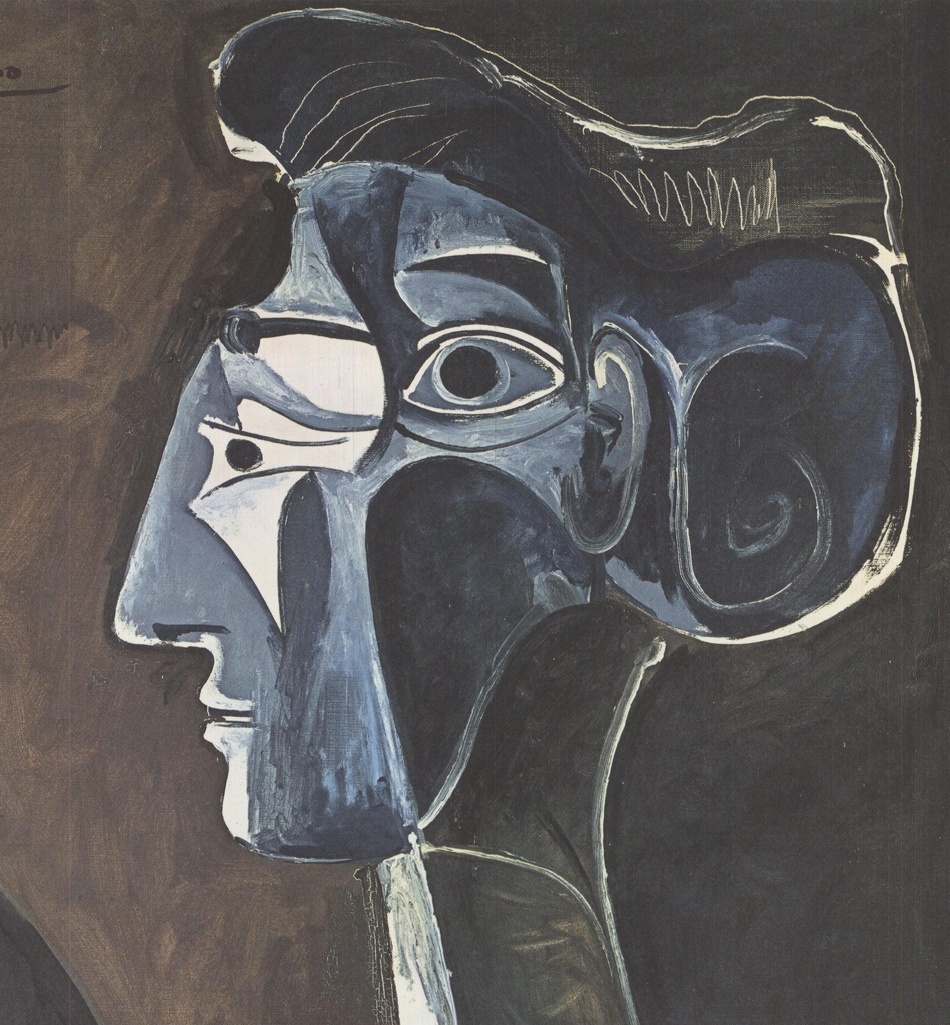 Pablo Picasso „Grand Profil“ 1990- Offsetlithographie im Angebot 2