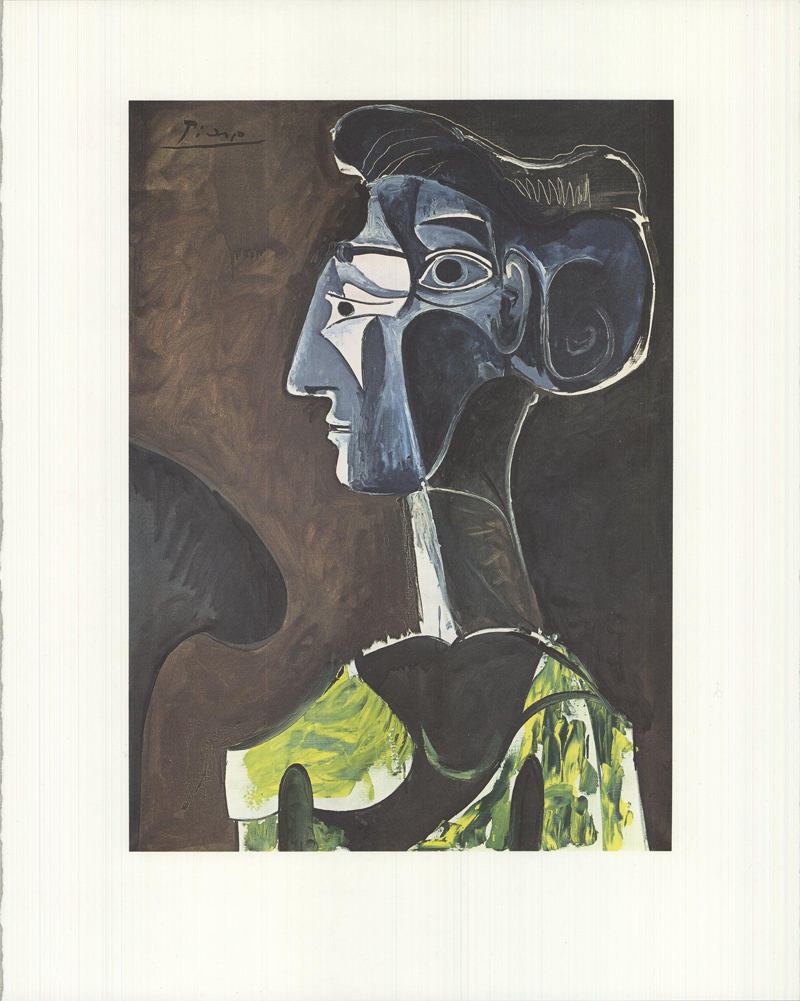 Pablo Picasso 'Grand Profil' 1990- Cubismo d'epoca