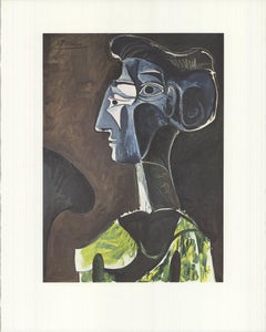 Pablo Picasso 'Grand Profil' 1990- Kubismus im Vintage-Stil
