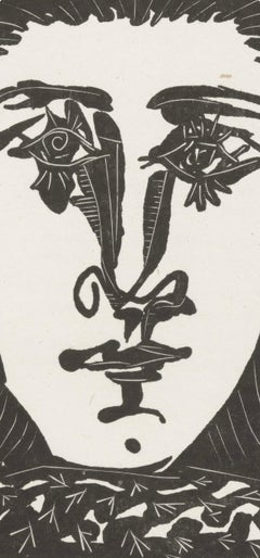 Pablo Picasso, Head, from Not Wanting, 1942