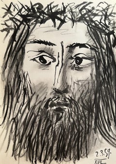 Pablo Picasso -- Head of Christ