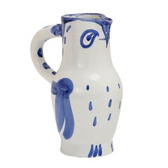 Pablo Picasso „Hibou“ (A. R. 253) Eule Madoura-Krug 1954