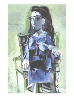 Picasso „Jacqueline Assie avec son Chat Noir“ 2019- Vintage