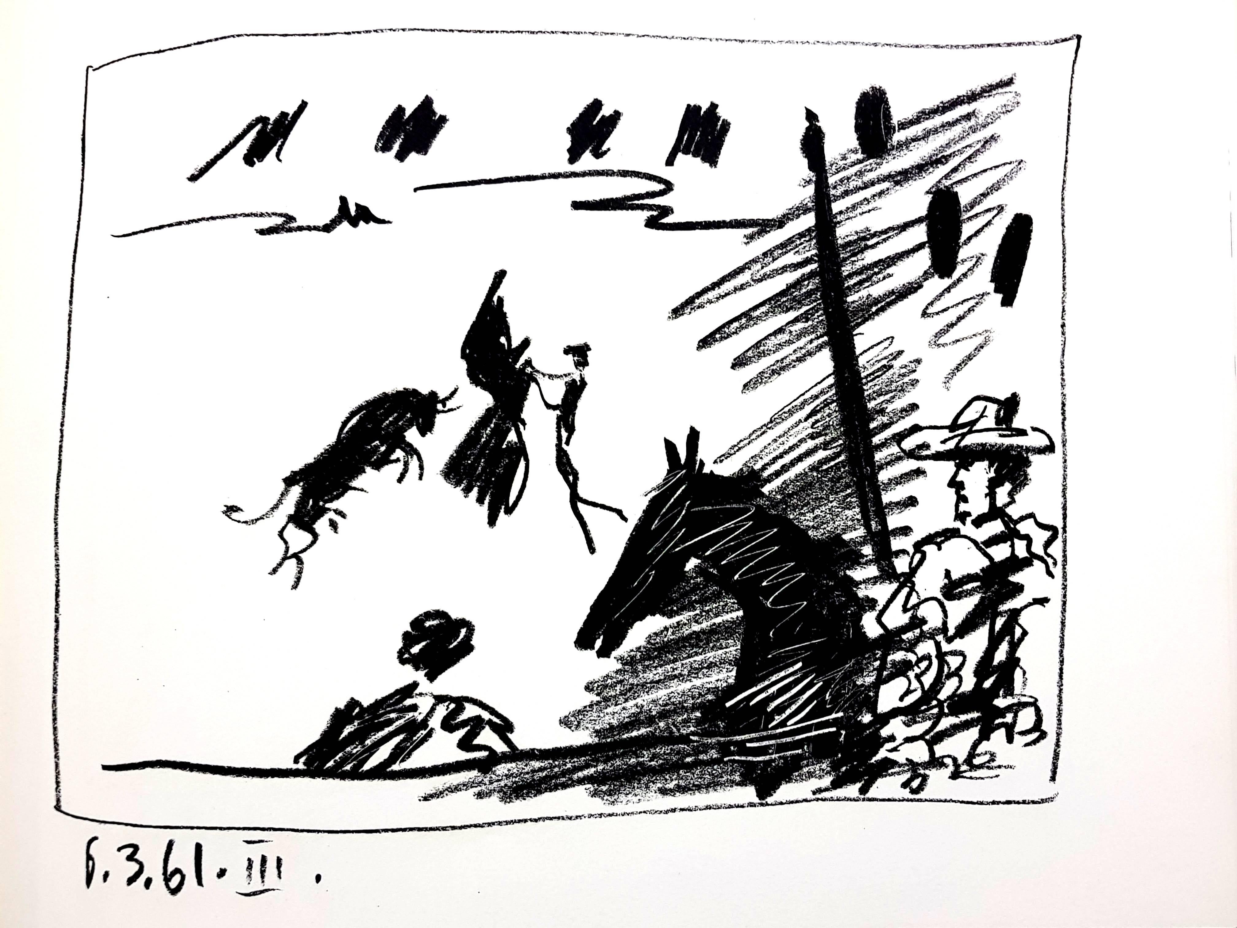Pablo Picasso - Jeu de la Cape - Lithograph For Sale 1