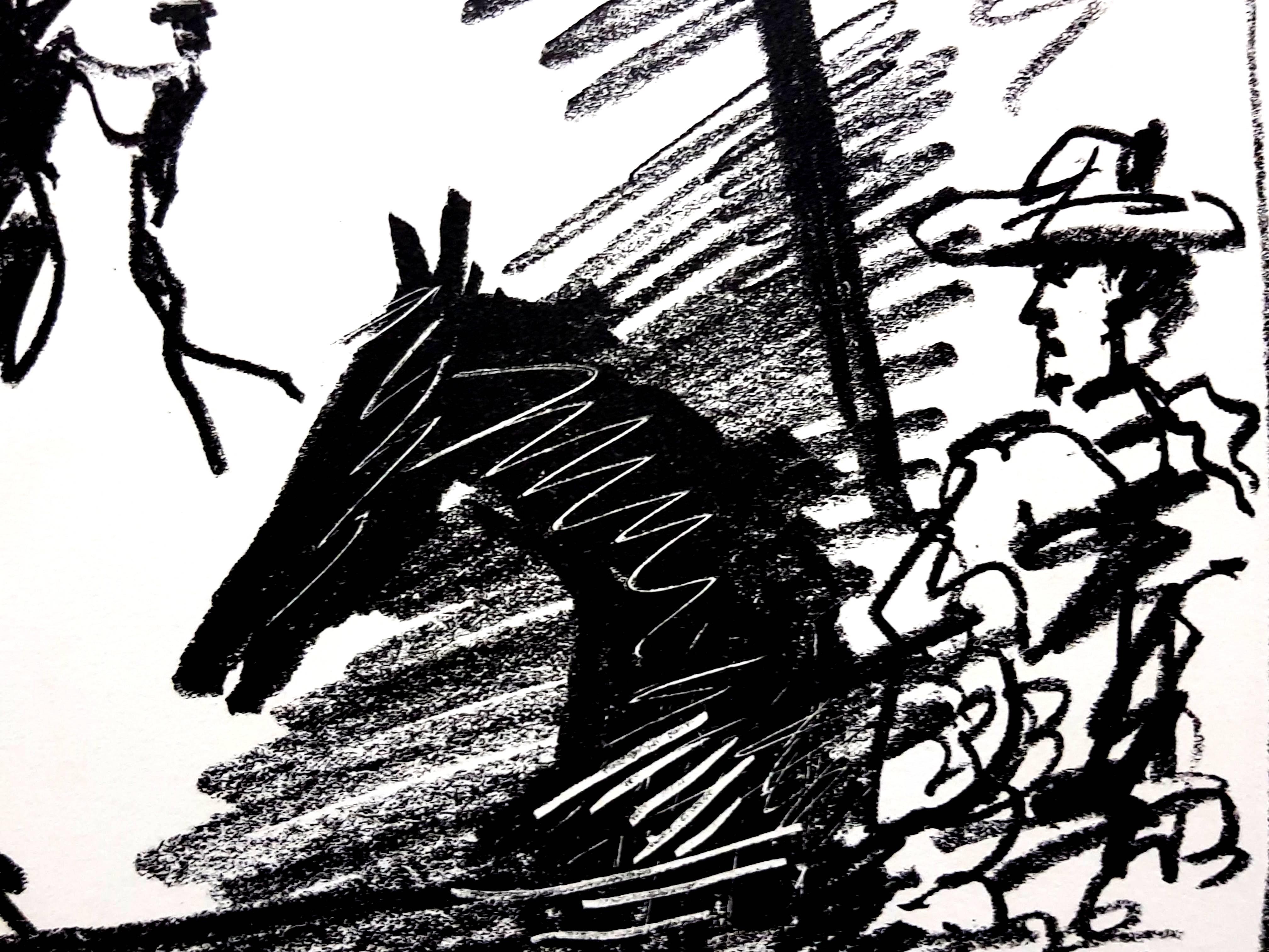 Pablo Picasso - Jeu de la Cape - Lithograph For Sale 2