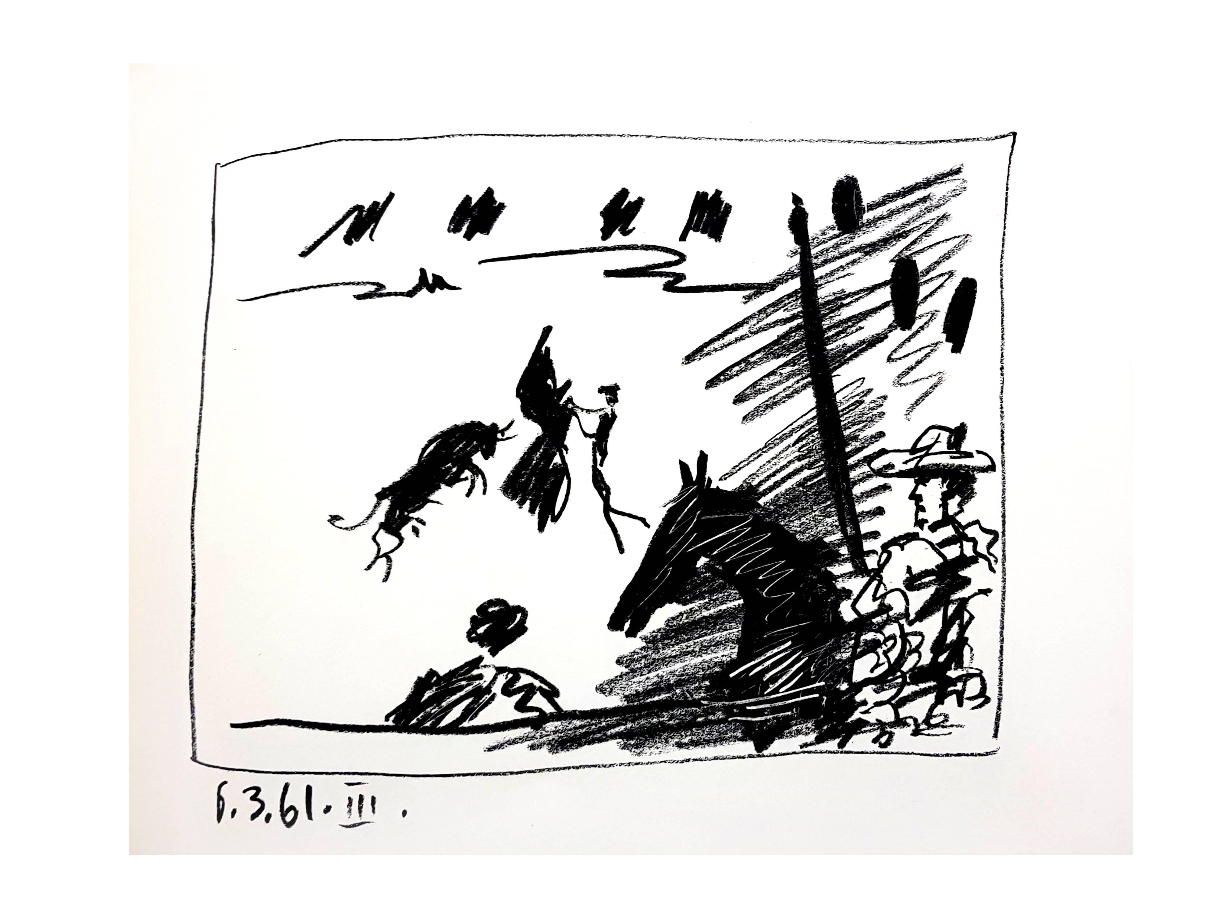 Pablo Picasso - Jeu de la Cape - Litografía