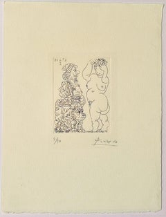 Pablo Picasso -- La Celestine, from Série 347