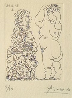 Pablo Picasso -- La Celestine, from Série 347