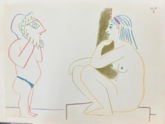 Pablo Picasso, La Comédie Humaine, lithograph