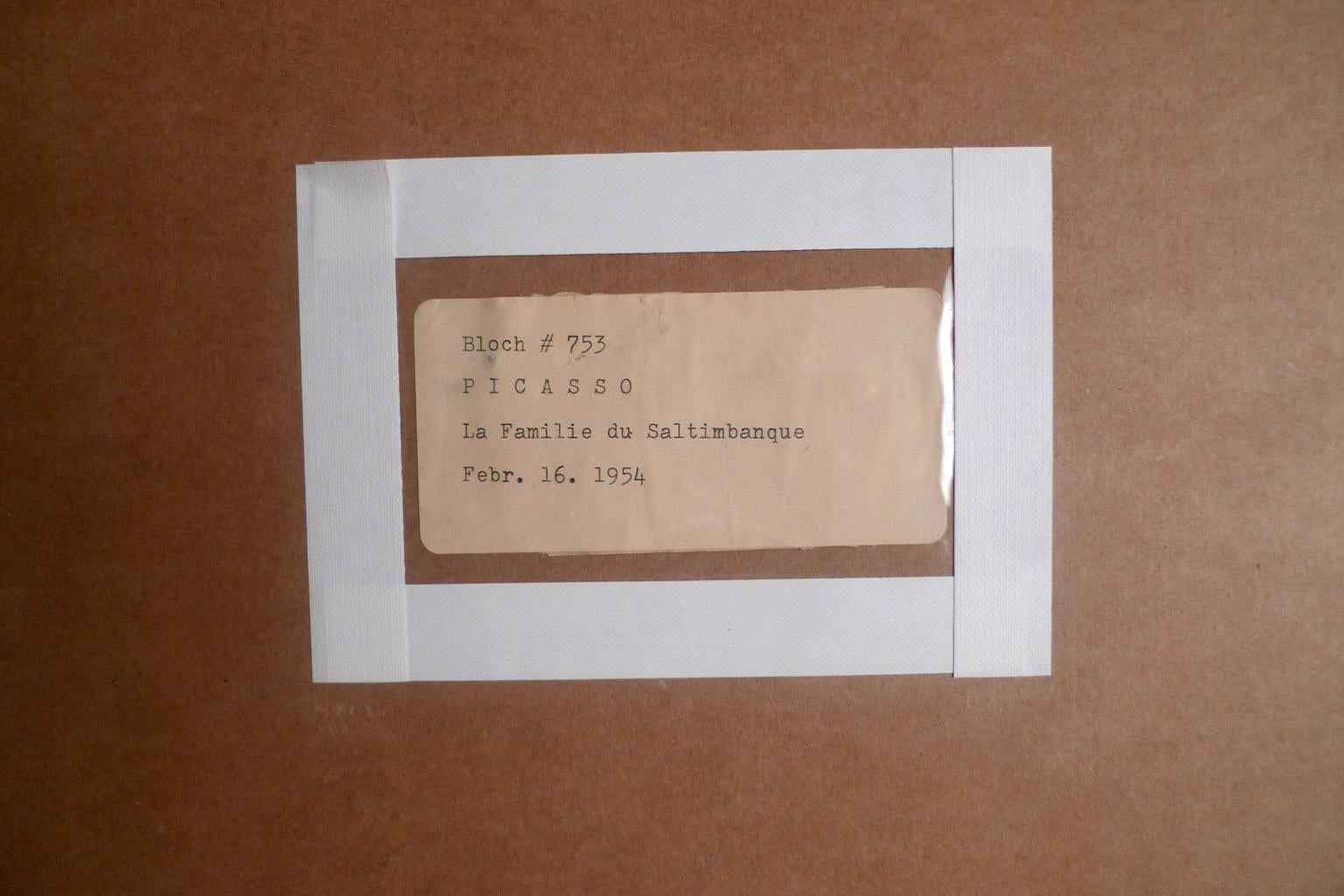 La familia del saltimbanqui (B. 753; M. 249) en venta 7