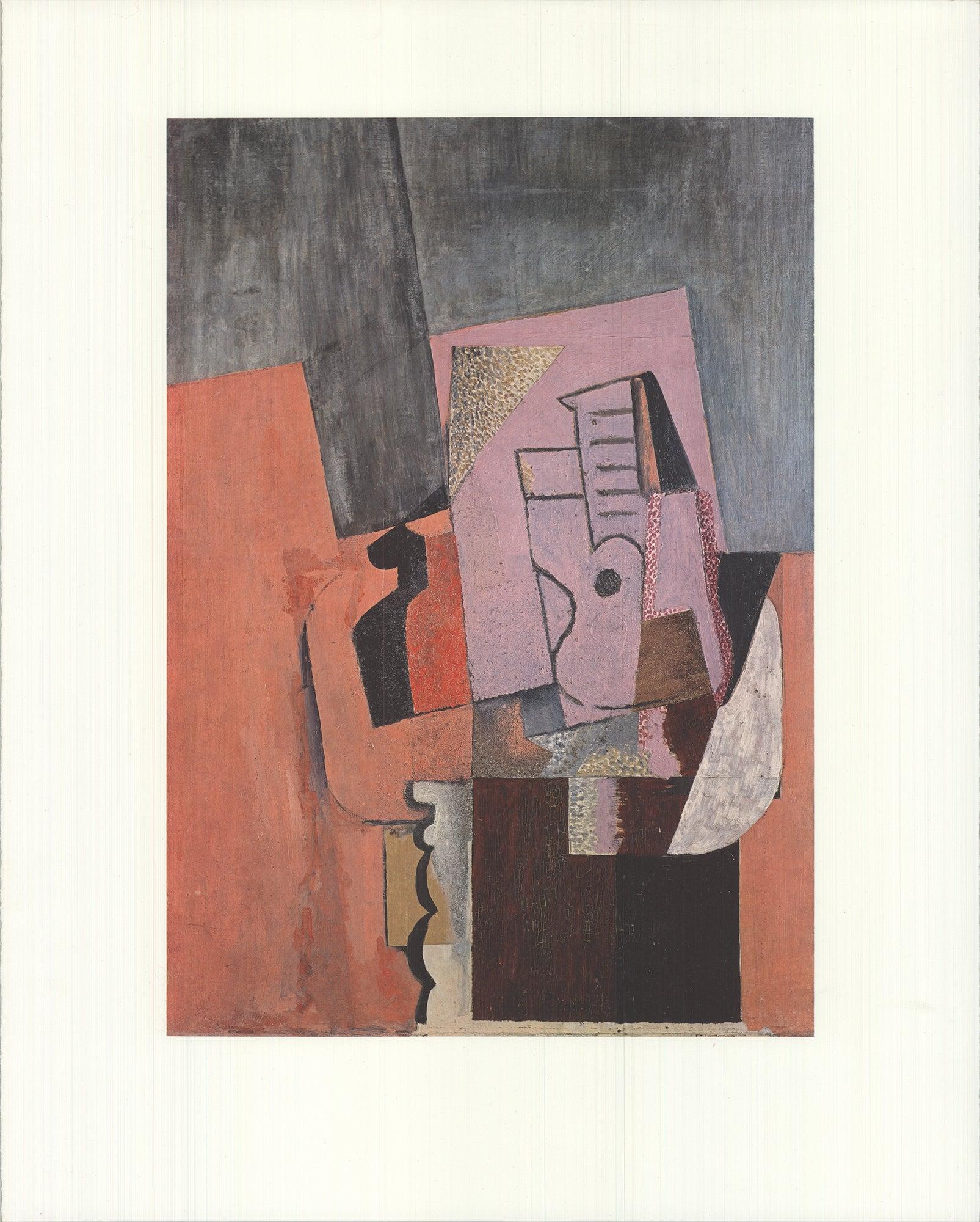 Picasso 'La Guitare' 1990- Vintage - Print by Pablo Picasso