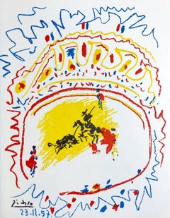 Pablo Picasso, La Petite Corrida, litografia