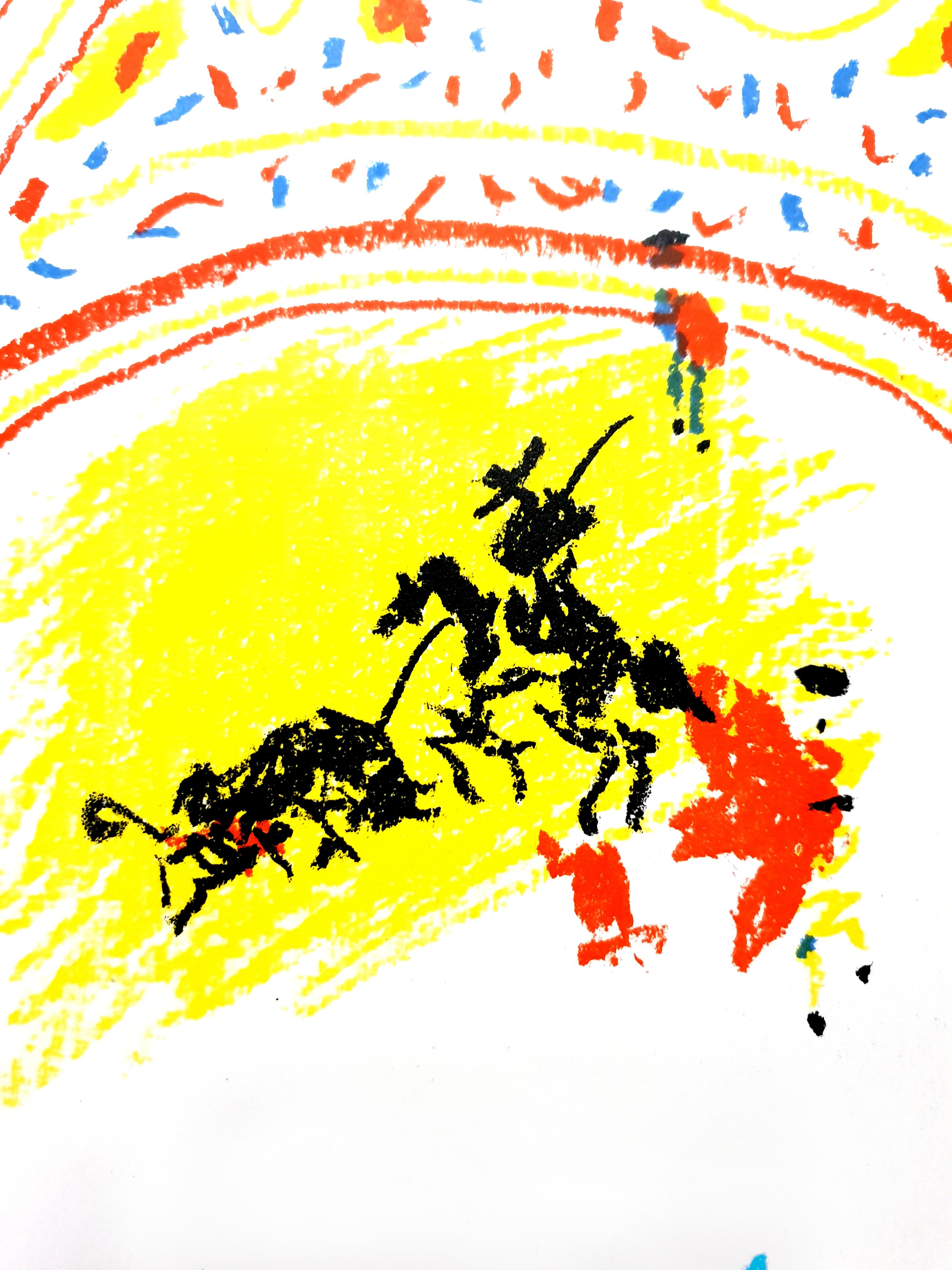 picasso bullfight lithograph