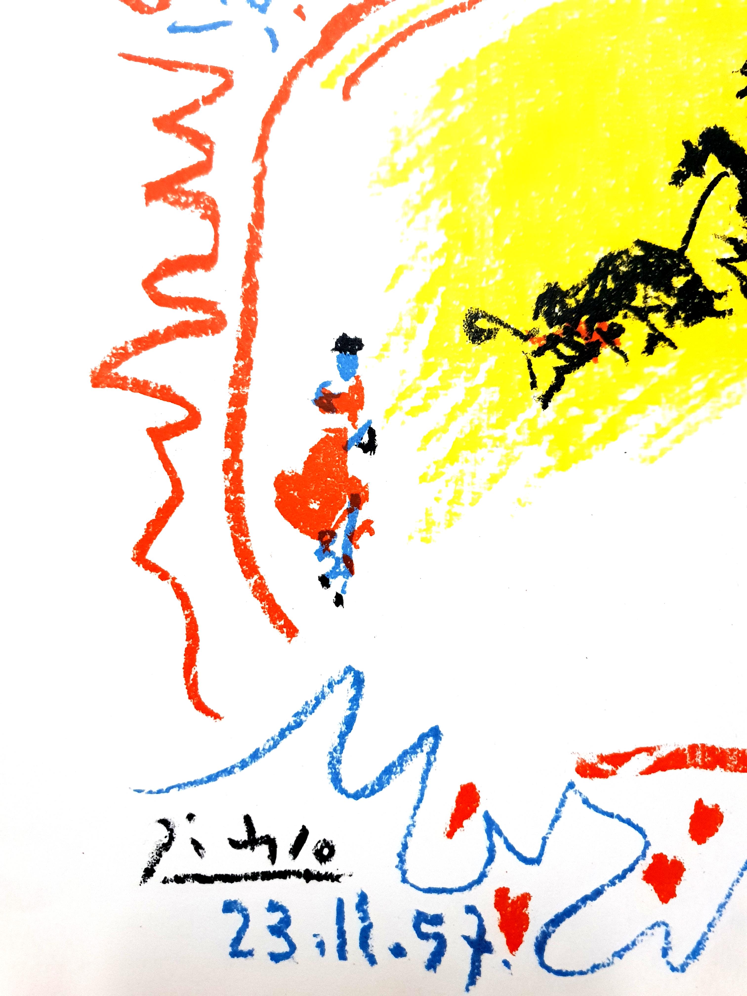 Pablo Picasso - La Petite Corrida - Lithographie originale en vente 2