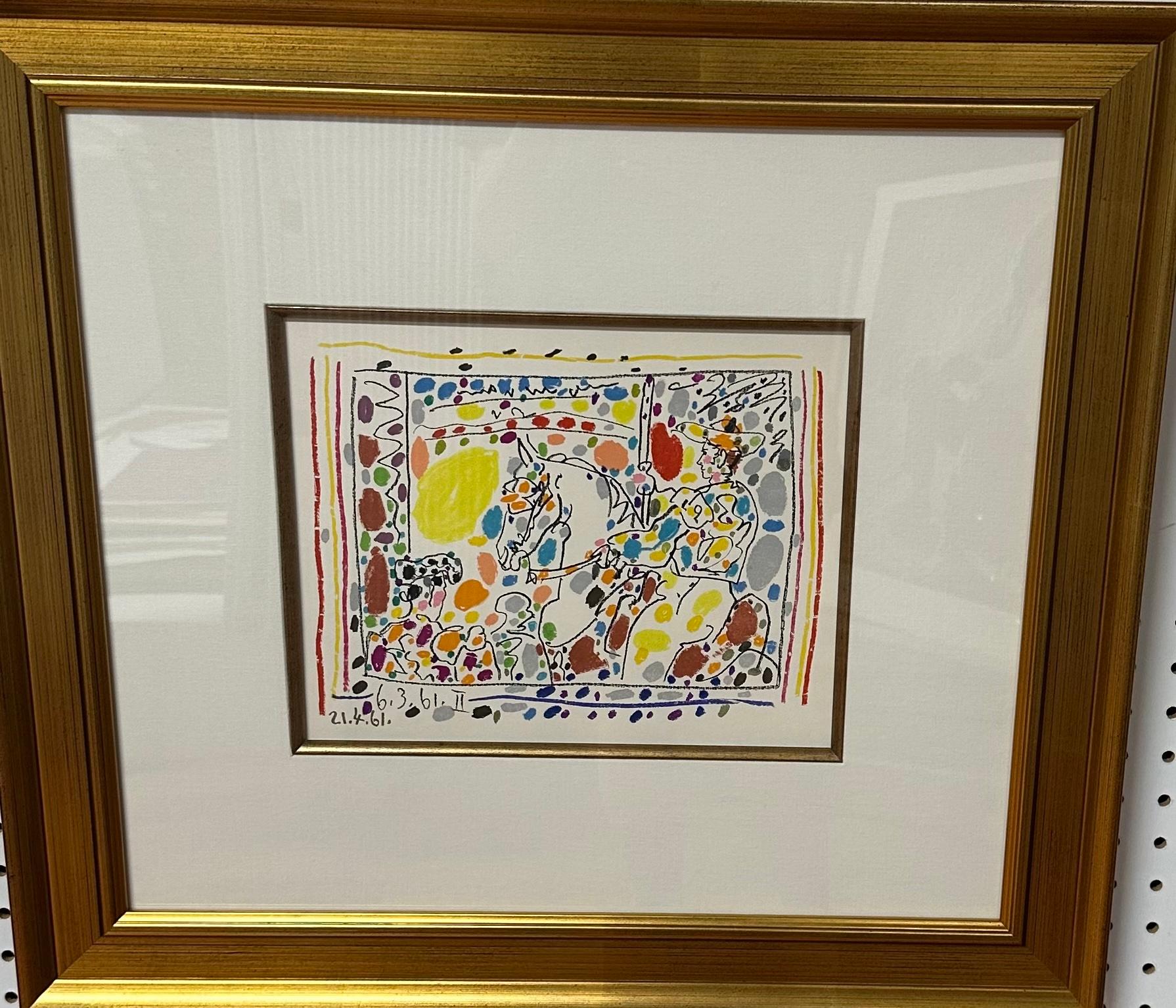 Pablo Picasso, La Picador II, lithographie originale en vente 1
