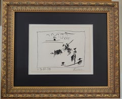 Pablo Picasso -- La Pique, aus "A los toros avec Picasso"