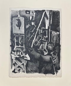 Pablo Picasso, "L'Atelier" (The Studio), 1948, lithograph, hand signed