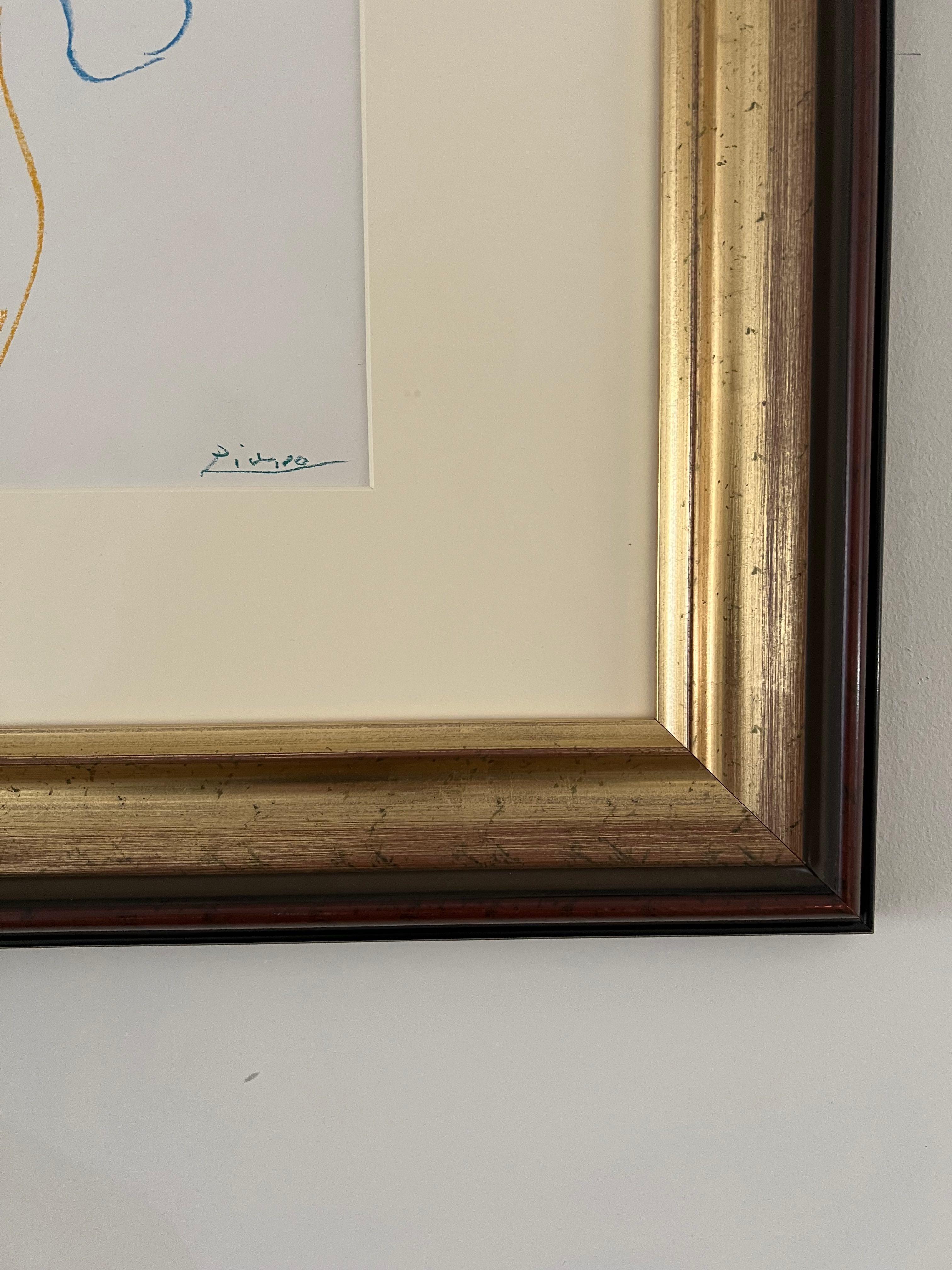 Pablo Picasso - Le Ballet (The Ballet Dancer) - lithograph, Framed For Sale 2