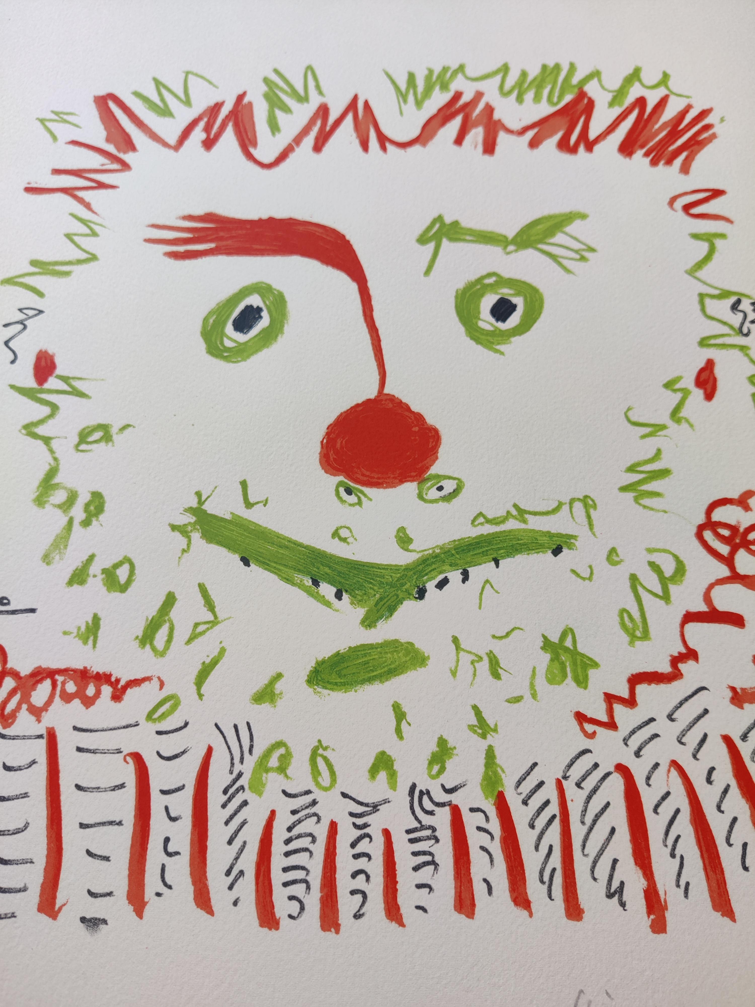 Pablo Picasso -- Le Clown en vente 1
