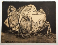 Pablo Picasso "Le Crapaud" 1949, Lithograph Limited Edition 6/50 Arches Paper