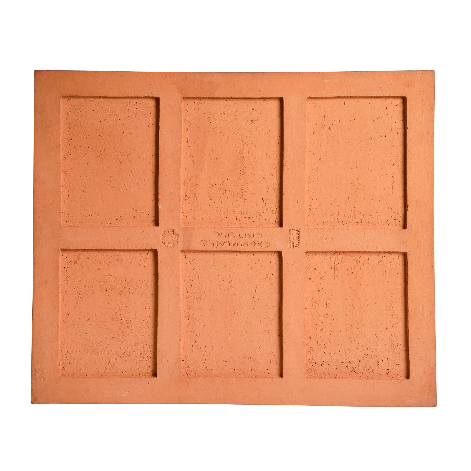 Pablo Picasso 'Le déjeuner sur l'herbe' (A. R. 517) Madoura Terracotta Tile 1964 For Sale 1