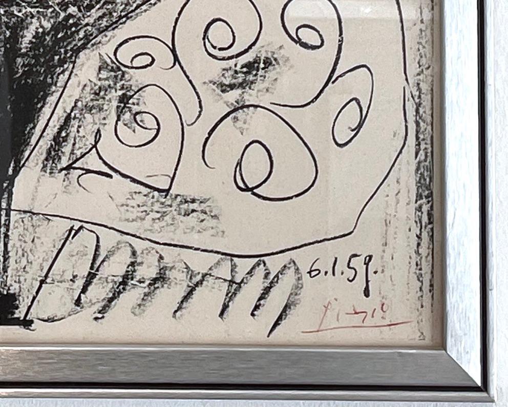 Pablo Picasso - Le Vieux Roi (El Viejo Rey), litografía original en venta 1