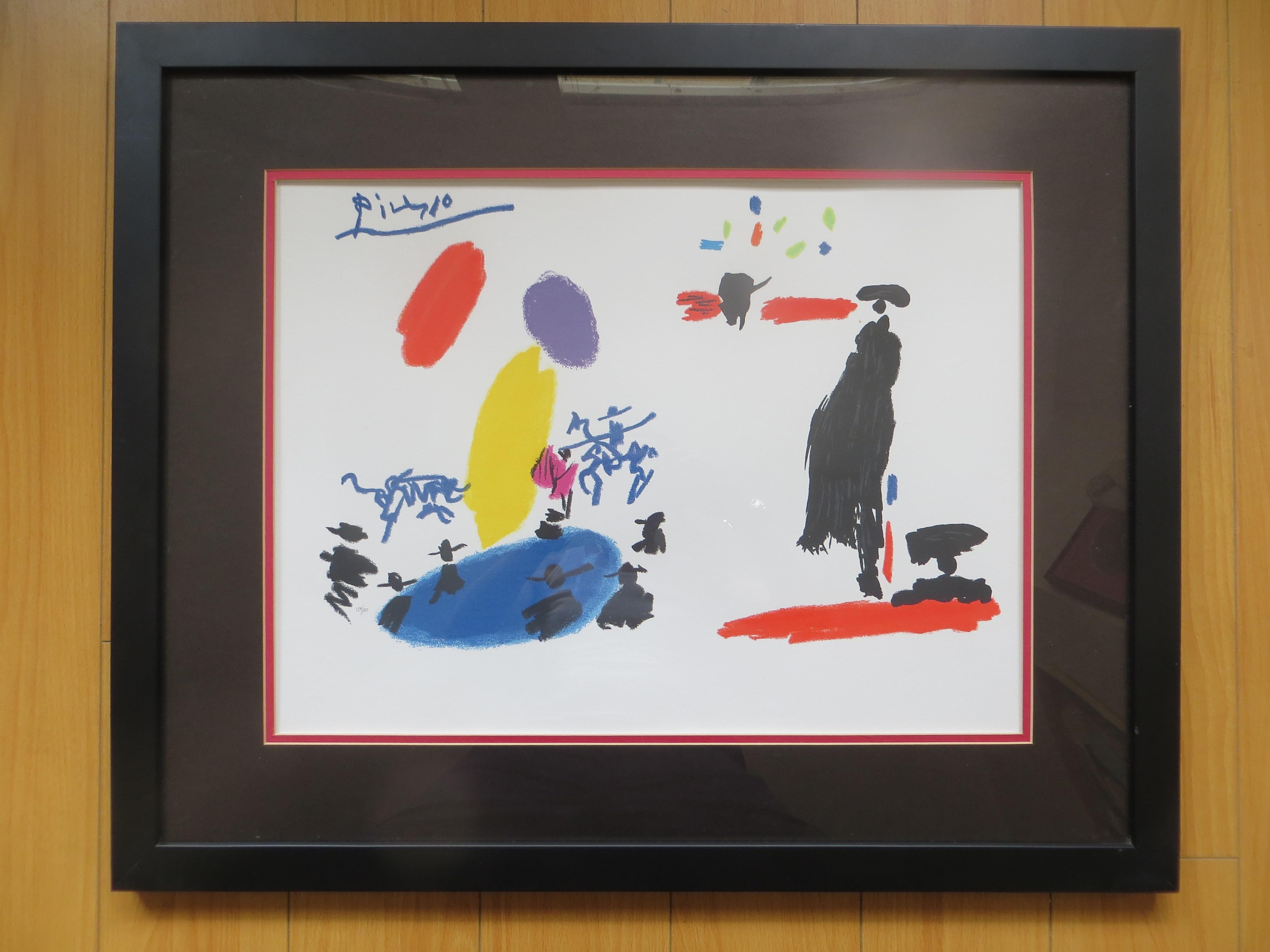 Pablo Picasso,  Litografía numerada  Toros Y Toreros en venta 1