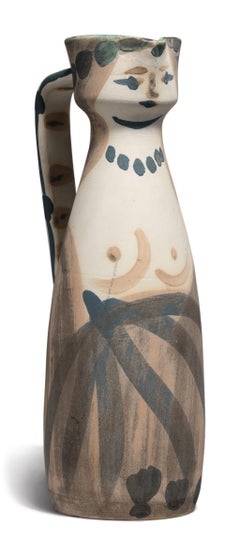 Pablo Picasso Madoura Ceramic Pitcher 'Femme' Ramié 300