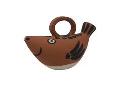 Pablo Picasso Madoura Ceramic Pitcher - Sujet poisson, Ramié 139
