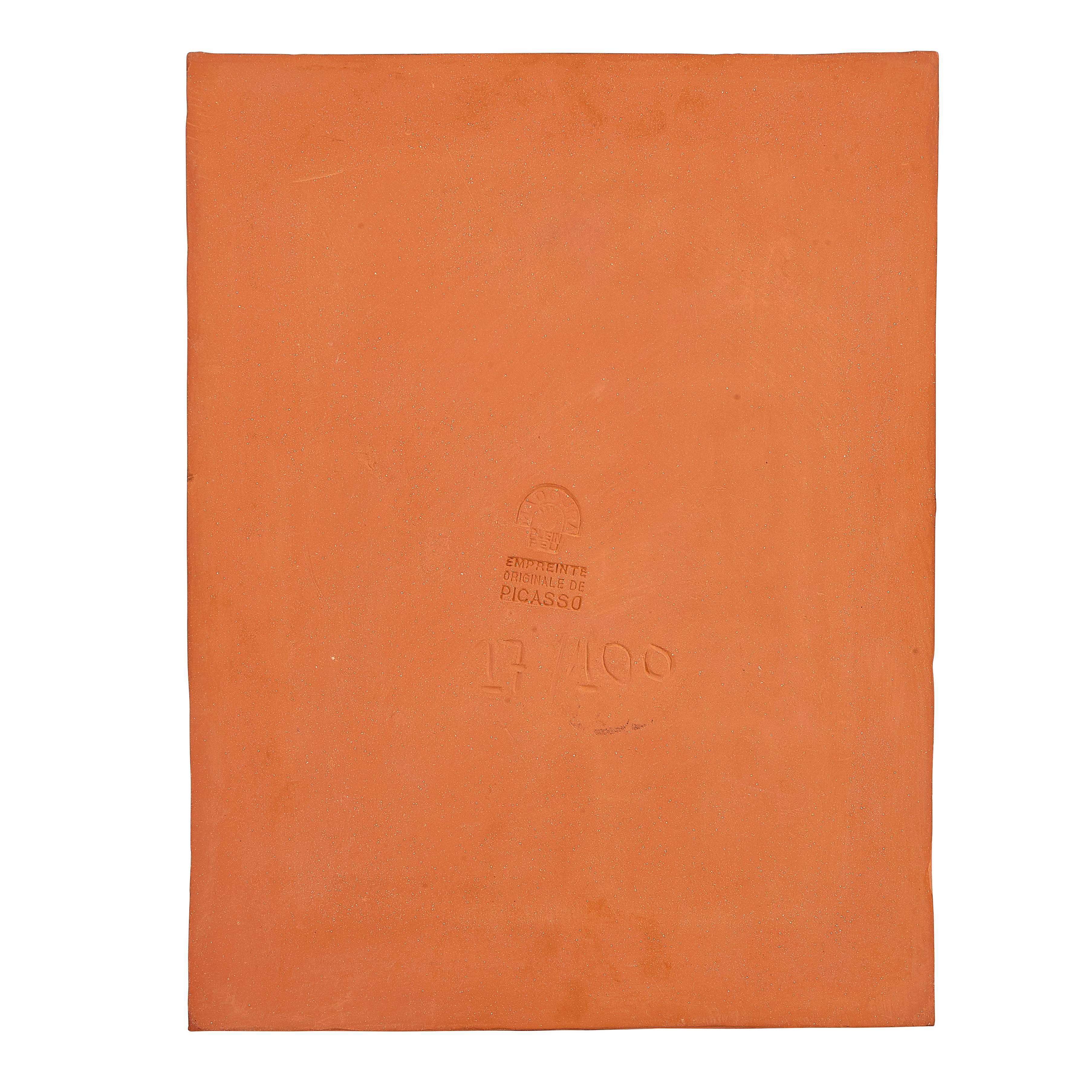 Plaque en céramique « Le Verre Sous La Lampe » de Pablo Picasso, A. R. 519 en vente 1