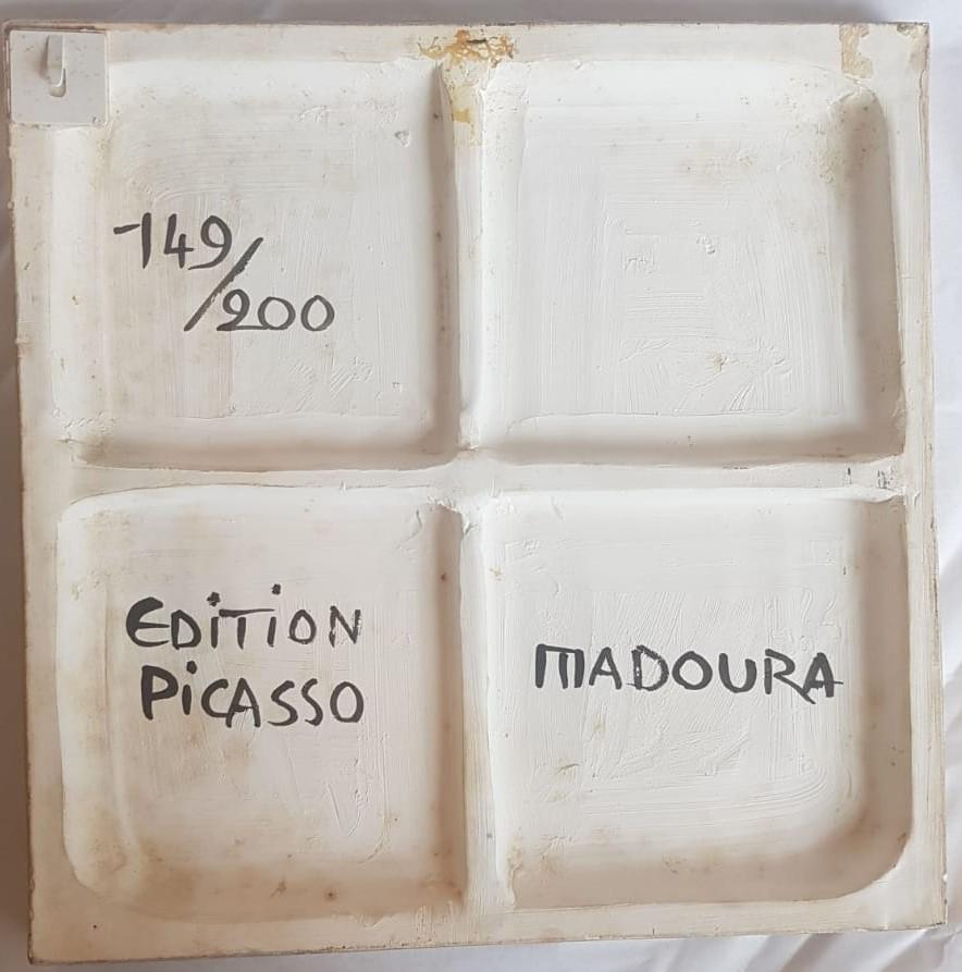 Pablo Picasso Madoura Ceramic Plaque - 'Tête polychrome'  Ramié 455 2