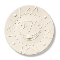 Pablo Picasso Madoura Ceramic Plate 'Horloge à la langue' Ramié 327