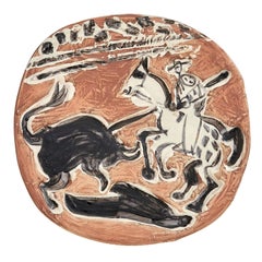 Pablo Picasso 'Picador et taureau' A. R. 438